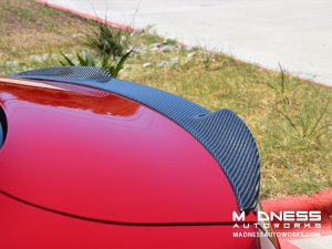 Alfa Romeo Giulia Trunk Spoiler - Carbon Fiber - QV Style 